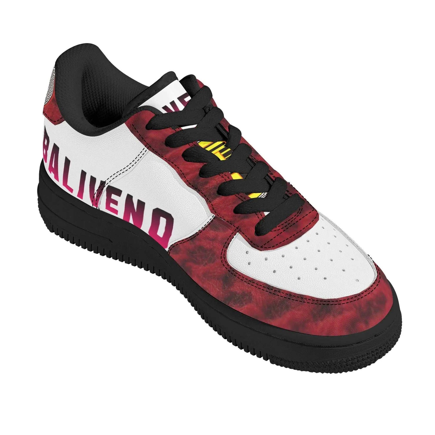 Baliveno Low Top Luxury Leather Sport SneakersBaliveno Low Top Luxury Leather Sport Sneakers* Custom all-over printed shoes with a low top and lace-up closure construction for a snug fit.* Made of high-quality eco-friendly PU upper to keep your shoes clean,[Bal]