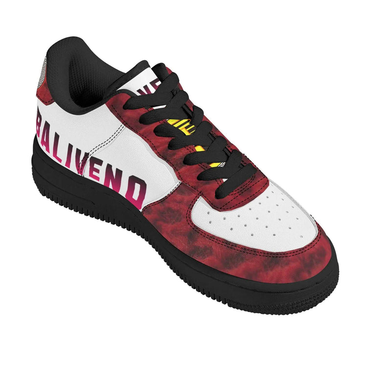 Baliveno Low Top Luxury Leather Sport SneakersBaliveno Low Top Luxury Leather Sport Sneakers* Custom all-over printed shoes with a low top and lace-up closure construction for a snug fit.* Made of high-quality eco-friendly PU upper to keep your shoes clean,[Bal]