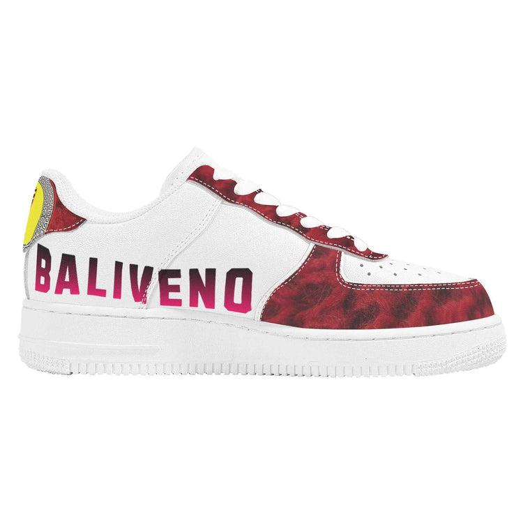 Baliveno Low Top Luxury Leather Sport SneakersBaliveno Low Top Luxury Leather Sport Sneakers* Custom all-over printed shoes with a low top and lace-up closure construction for a snug fit.* Made of high-quality eco-friendly PU upper to keep your shoes clean,[Bal]