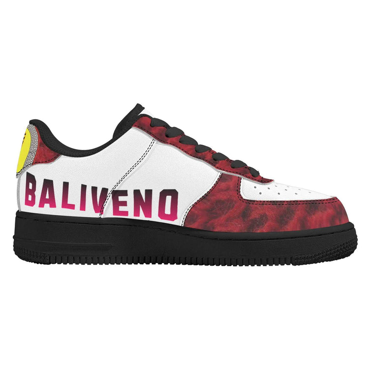 Baliveno Low Top Luxury Leather Sport SneakersBaliveno Low Top Luxury Leather Sport Sneakers* Custom all-over printed shoes with a low top and lace-up closure construction for a snug fit.* Made of high-quality eco-friendly PU upper to keep your shoes clean,[Bal]