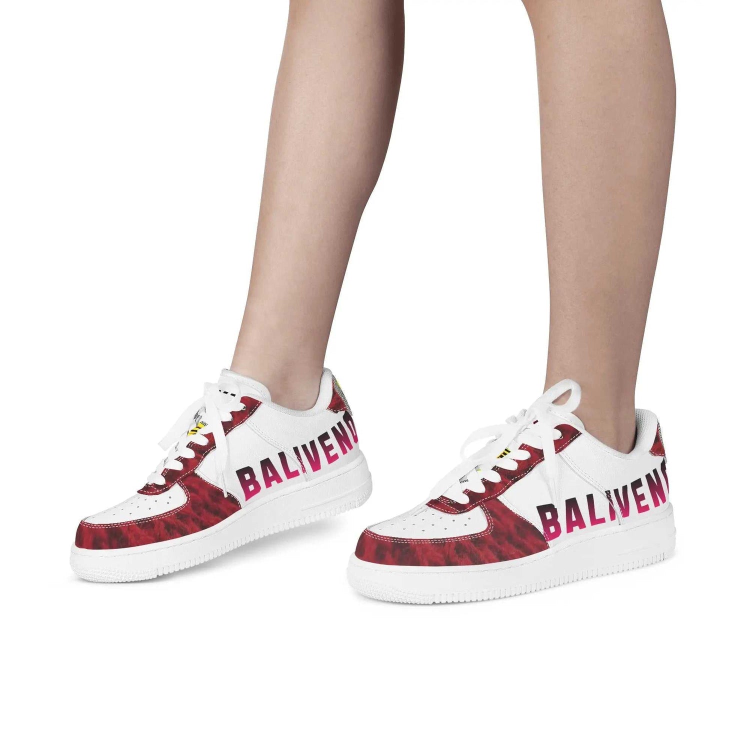 Baliveno Low Top Luxury Leather Sport SneakersBaliveno Low Top Luxury Leather Sport Sneakers* Custom all-over printed shoes with a low top and lace-up closure construction for a snug fit.* Made of high-quality eco-friendly PU upper to keep your shoes clean,[Bal]