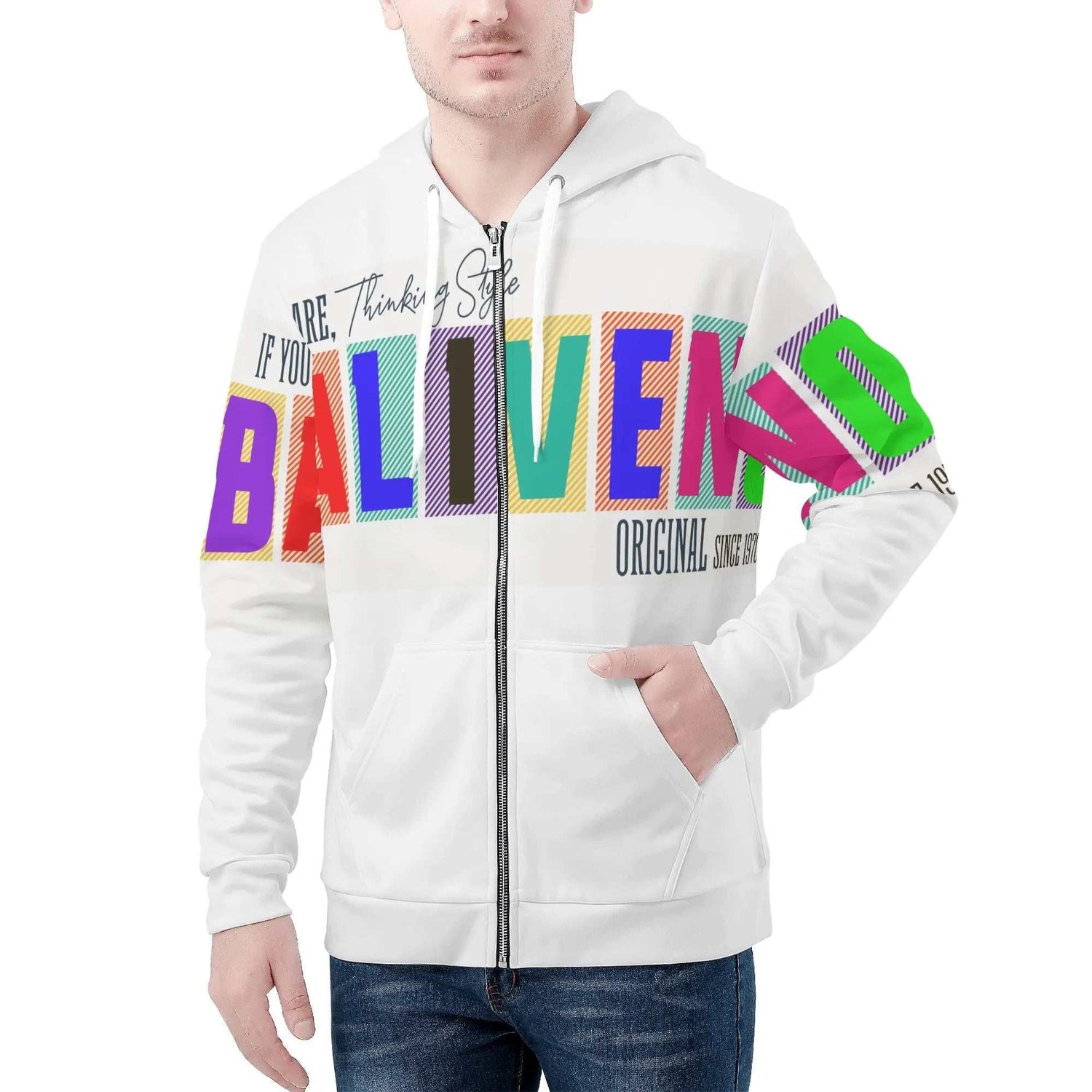 Baliveno Unisex Print luxury Classic Zip HoodieBaliveno Unisex Print luxury Classic Zip Hoodie* Made from high-quality polyester material, ensuring durability and comfort for daily wear.* Hoodie drawstring and kangaroo pocket keep out rain and wind gusts. * 2[Bal]