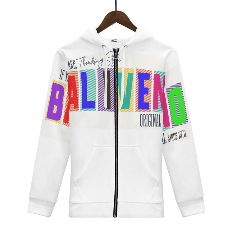 Baliveno Unisex Print luxury Classic Zip HoodieBaliveno Unisex Print luxury Classic Zip Hoodie* Made from high-quality polyester material, ensuring durability and comfort for daily wear.* Hoodie drawstring and kangaroo pocket keep out rain and wind gusts. * 2[Bal]