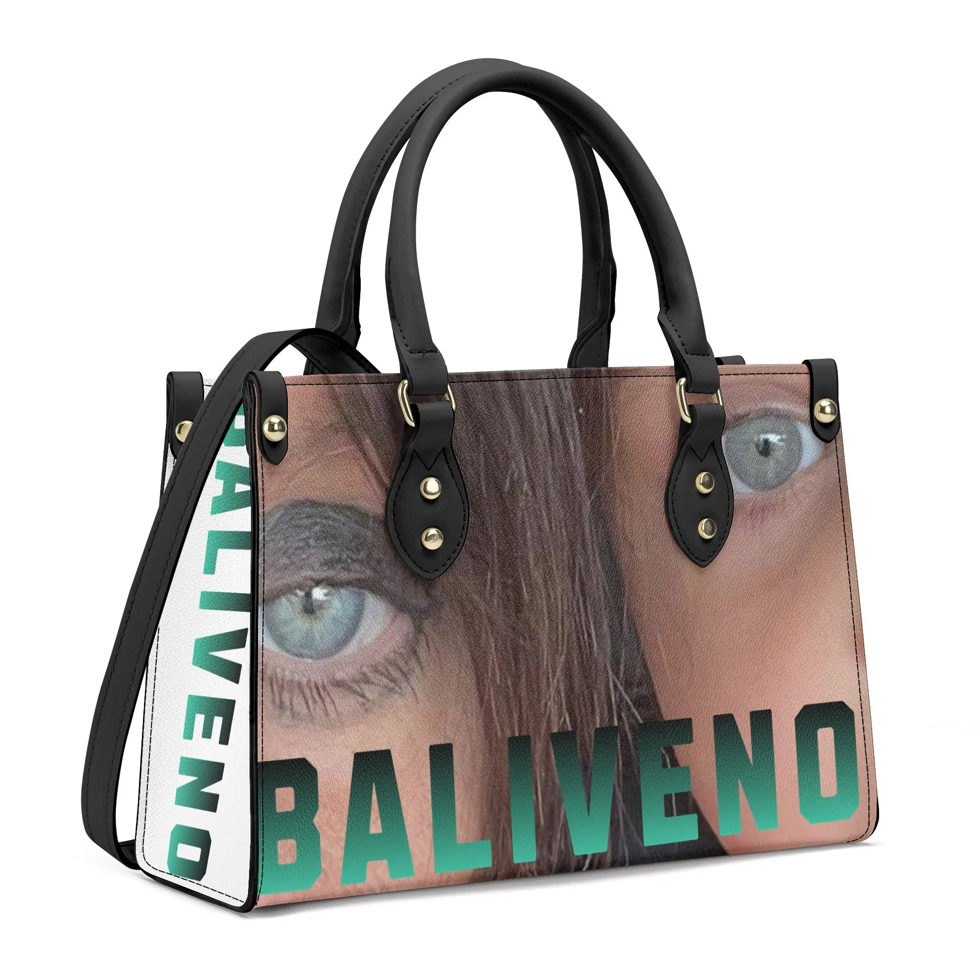 Baliveno Luxury leather Handbag With Shoulder Strap. - BALIVENO