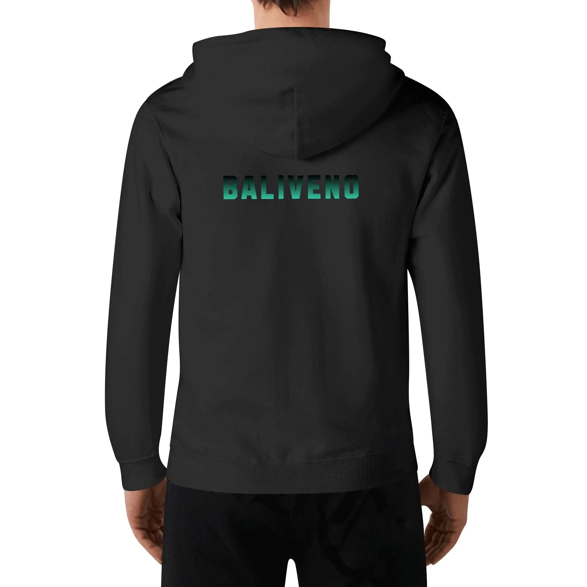 Baliveno Luxurious Unisex Cotton Hoodie, with logos printed on the Front & Back. - BALIVENO