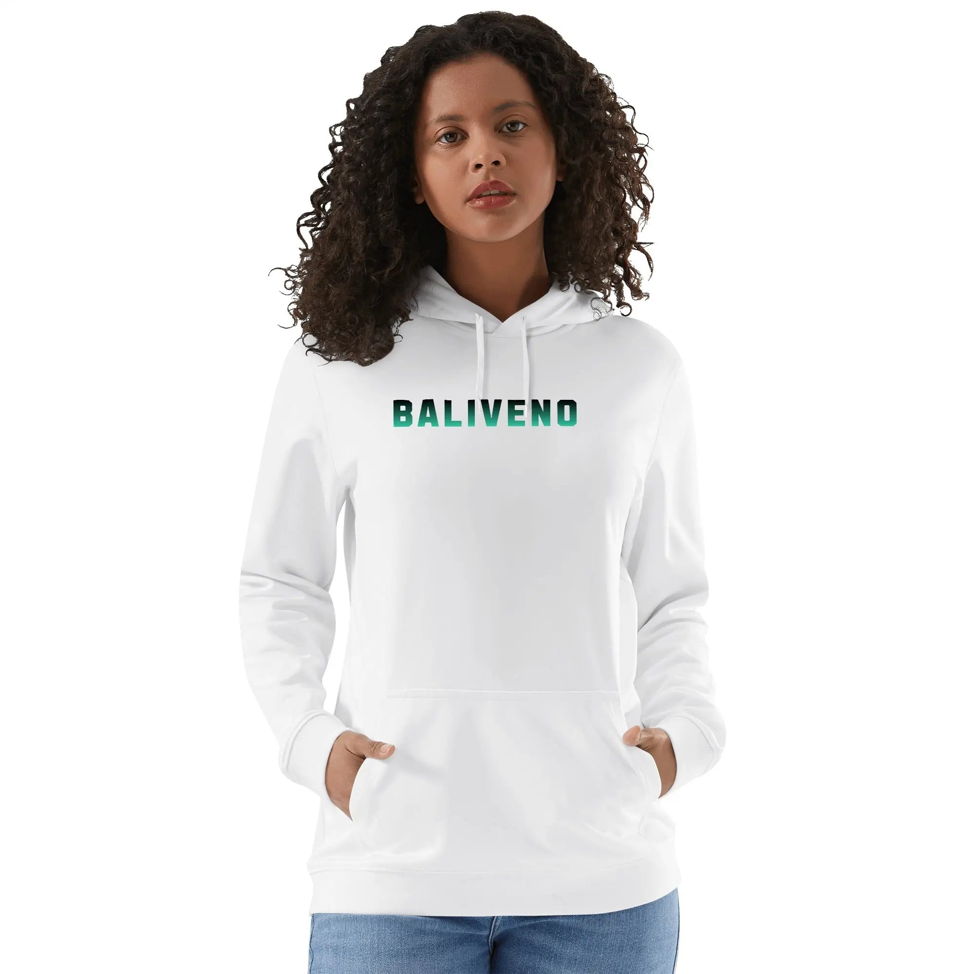 Baliveno Luxurious Unisex Cotton Hoodie, with logos printed on the Front & Back. - BALIVENO