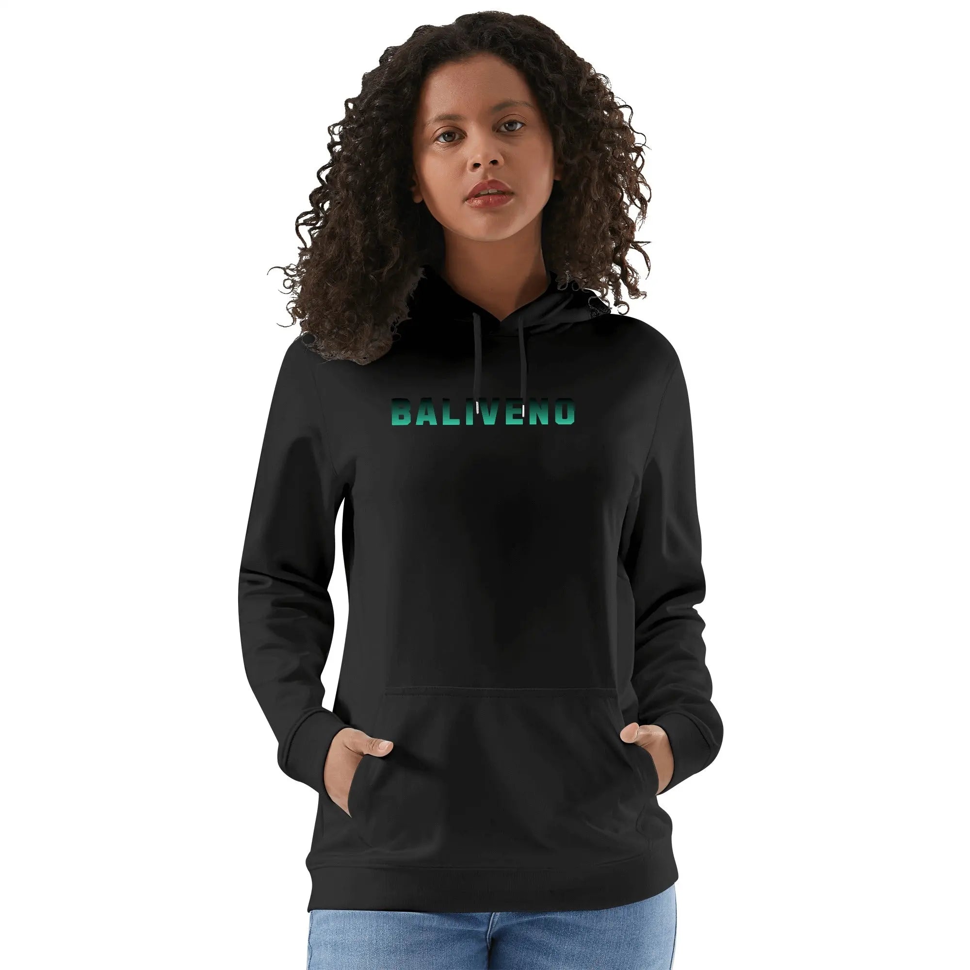 Baliveno Luxurious Unisex Cotton Hoodie, with logos printed on the Front & Back. - BALIVENO