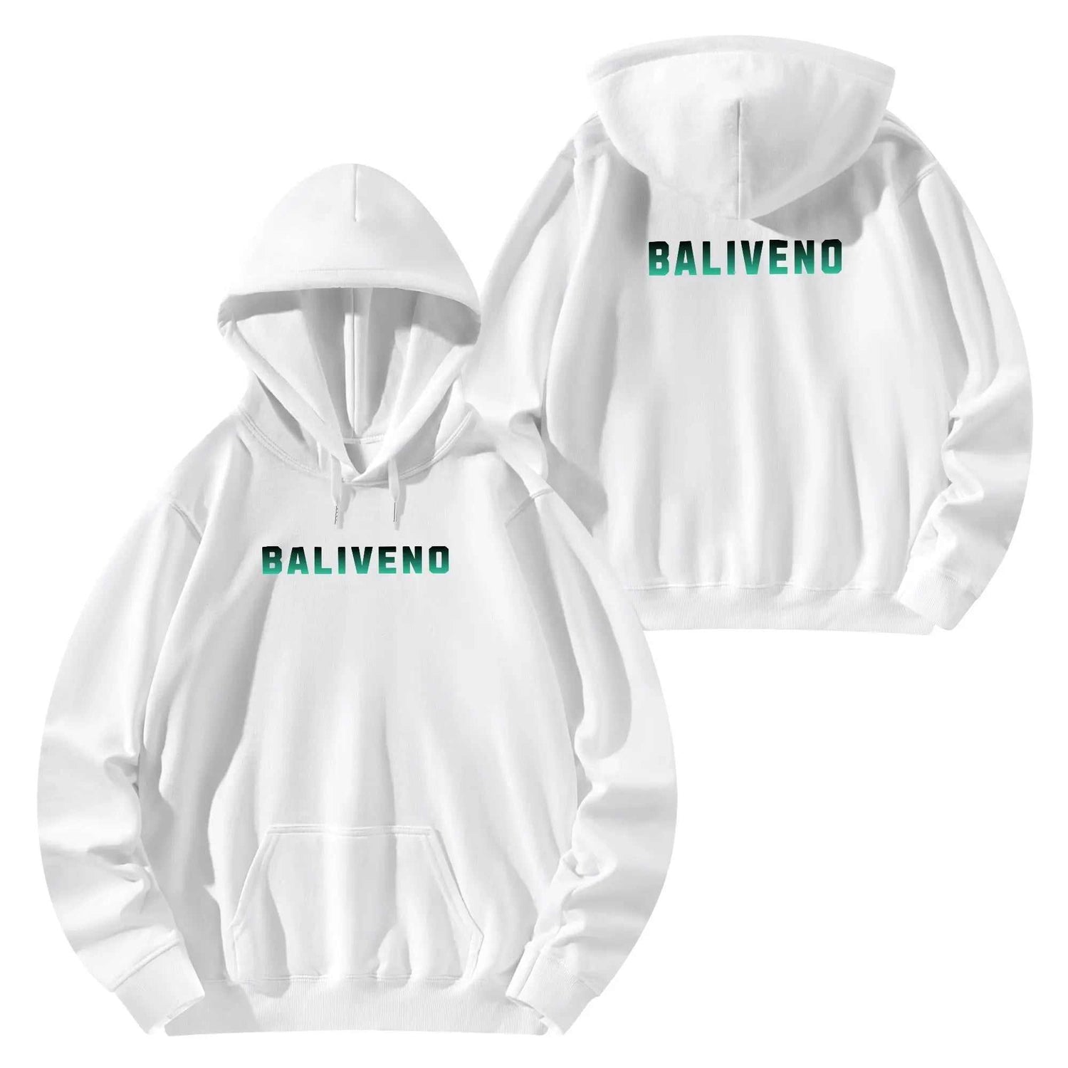 Baliveno Luxurious Unisex Cotton Hoodie – Front & Back Logo PrintBaliveno Luxurious Unisex Cotton Hoodie – Front & Back Logo Print* Made from soft and comfortable cotton fabric, perfect for both men and women.* Features four vibrant and unique customized printing designs on the front and back.*[Bal]