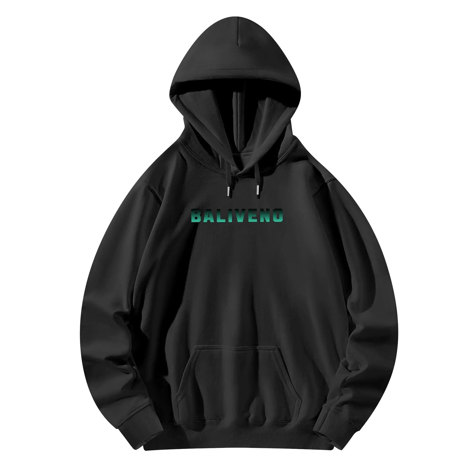 Baliveno Luxurious Unisex Cotton Hoodie, with logos printed on the Front & Back. - BALIVENO