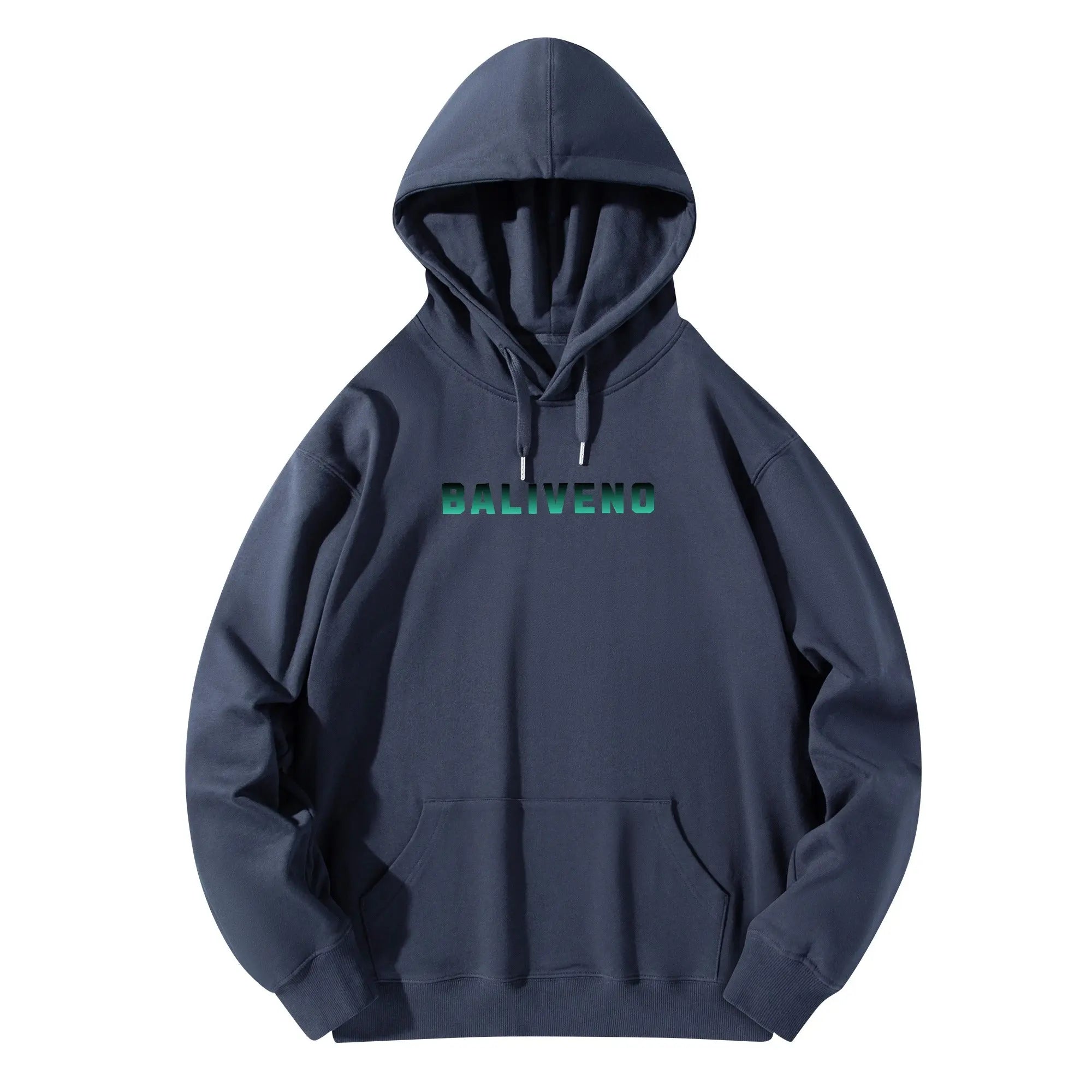 Baliveno Luxurious Unisex Cotton Hoodie, with logos printed on the Front & Back. - BALIVENO