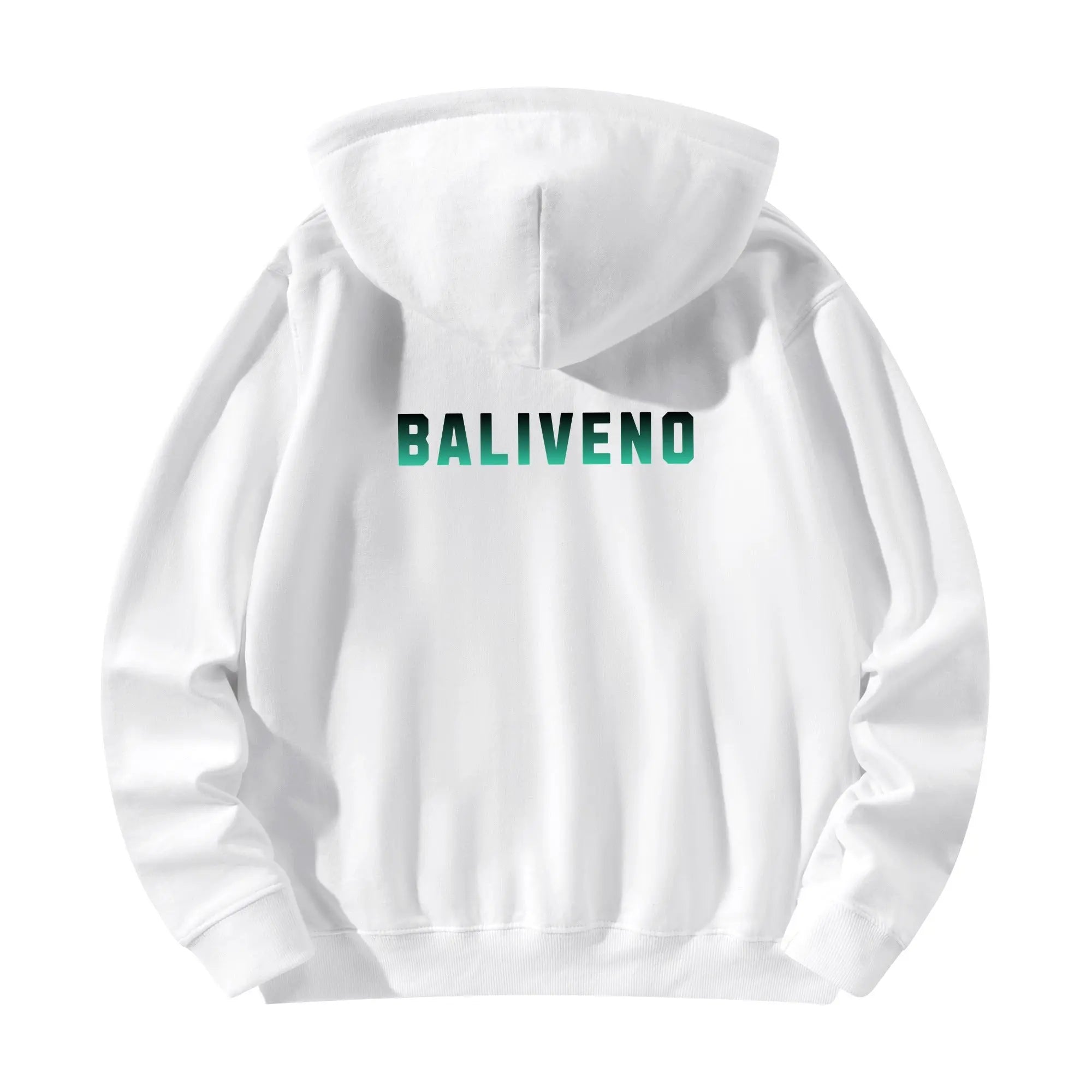 Baliveno Luxurious Unisex Cotton Hoodie, with logos printed on the Front & Back. - BALIVENO