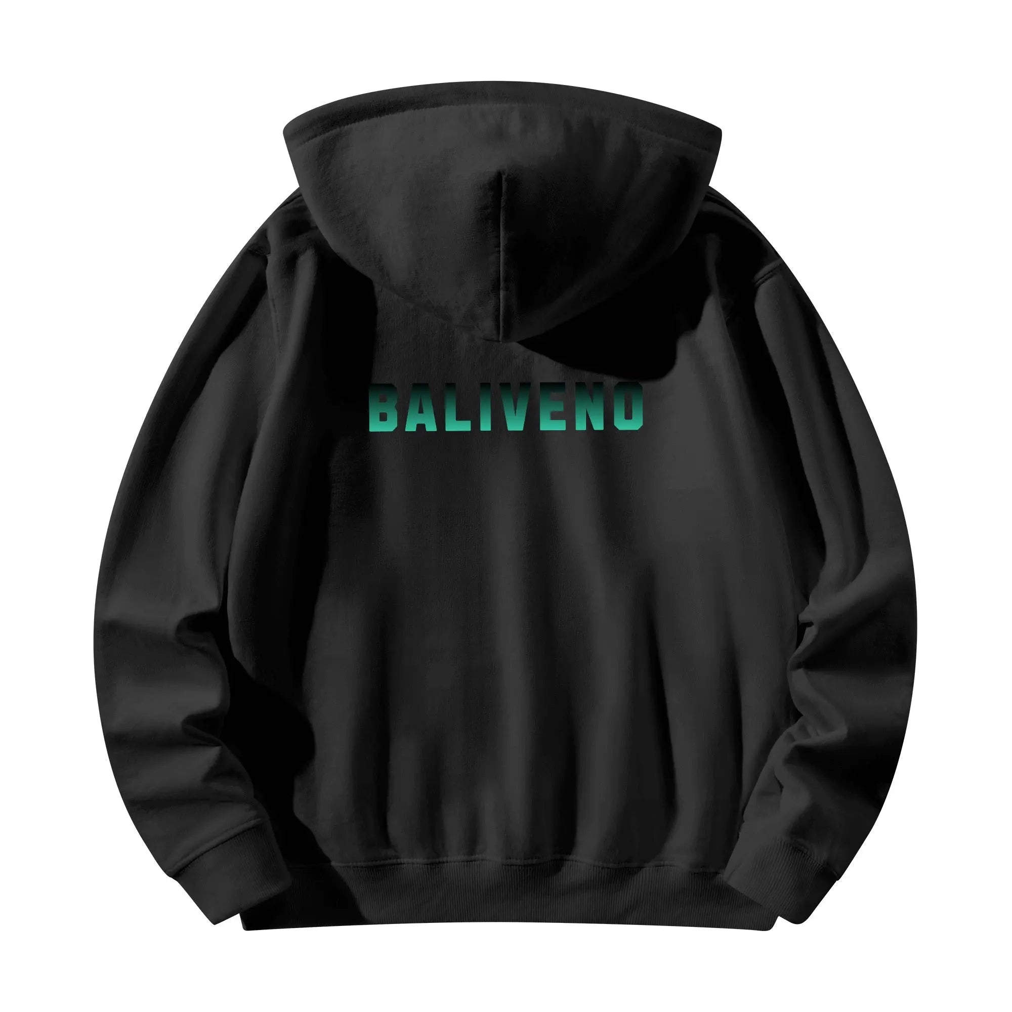 Baliveno Luxurious Unisex Cotton Hoodie, with logos printed on the Front & Back. - BALIVENO