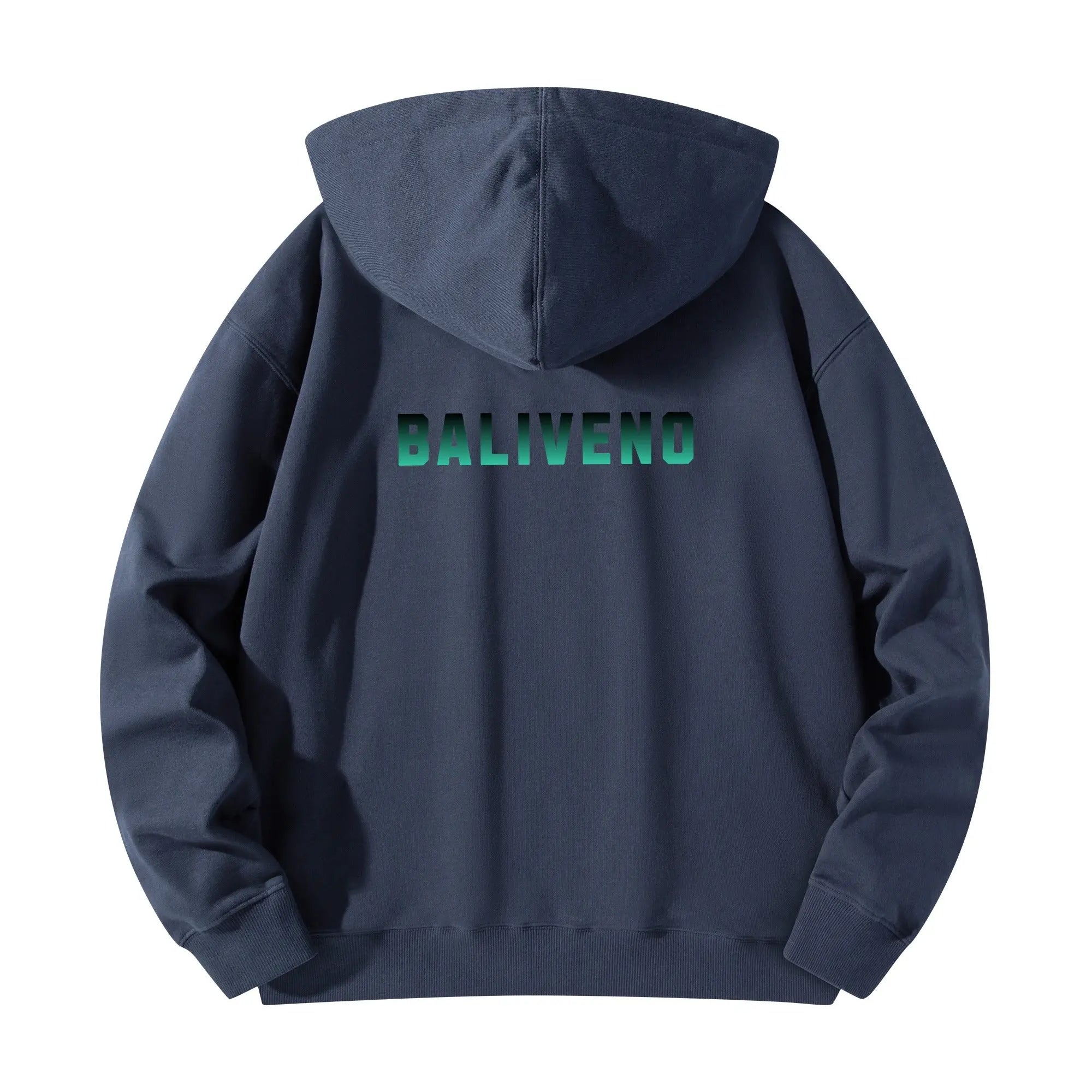 Baliveno Luxurious Unisex Cotton Hoodie, with logos printed on the Front & Back. - BALIVENO