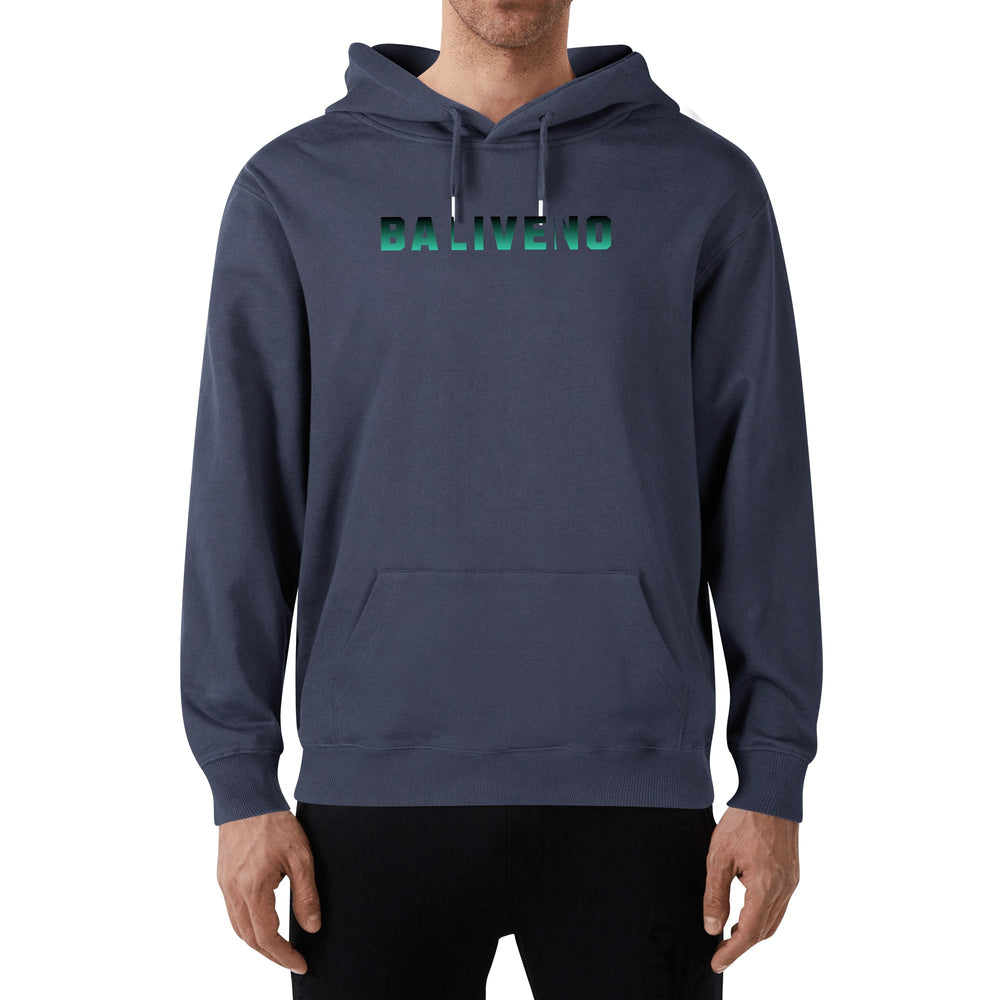 Baliveno Luxurious Unisex Cotton Hoodie, with logos printed on the Front & Back. - BALIVENO
