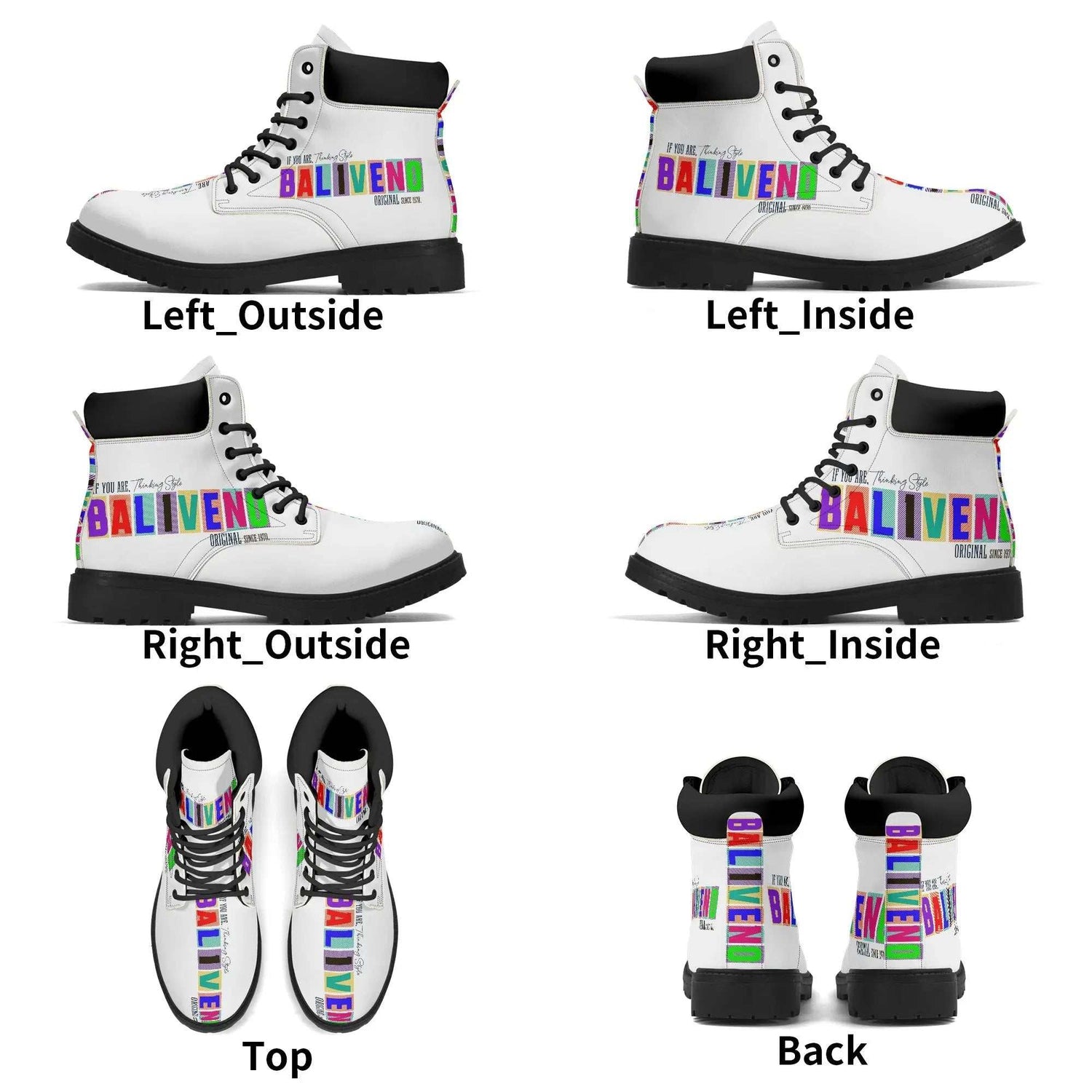 Baliveno Mens Upgraded Black Out sole Leather All Season BootsBaliveno Mens Upgraded Black Out sole Leather All Season BootsStep into the epitome of style and durability with our Baliveno Men&