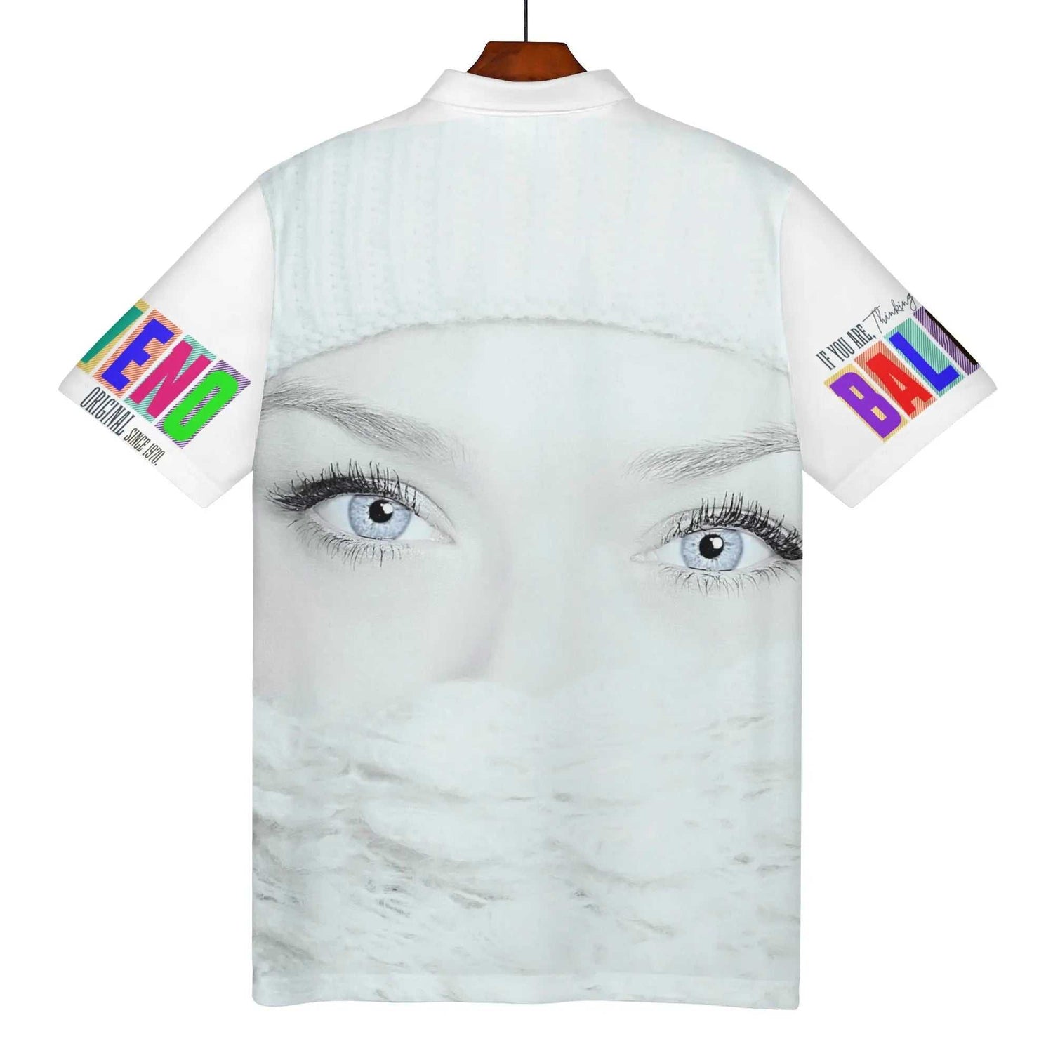 Baliveno Womens All Over Print minimalist Polo ShirtBaliveno Womens All Over Print minimalist Polo ShirtElevate your casual style with the chic Baliveno Women&