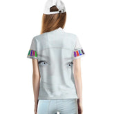 Baliveno Womens All Over Print minimalist Polo ShirtBaliveno Womens All Over Print minimalist Polo ShirtElevate your casual style with the chic Baliveno Women&