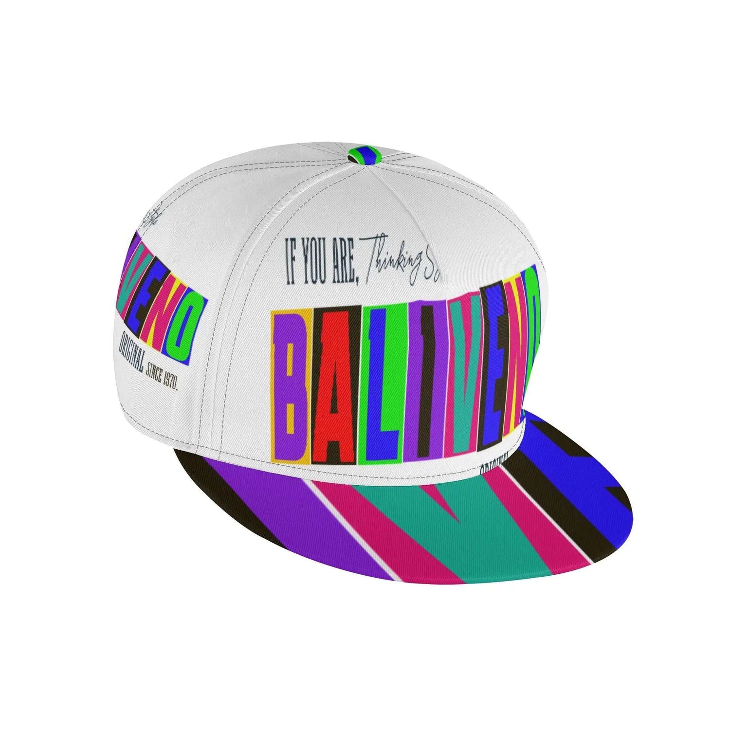 Baliveno All Over Printing Classic Snap backs capBaliveno All Over Printing Classic Snap backs capMake a bold statement with the trendy Baliveno All Over Print Snapback Hat. This fashionable casual baseball cap features an eye-catching allover printed design on h[Bal]