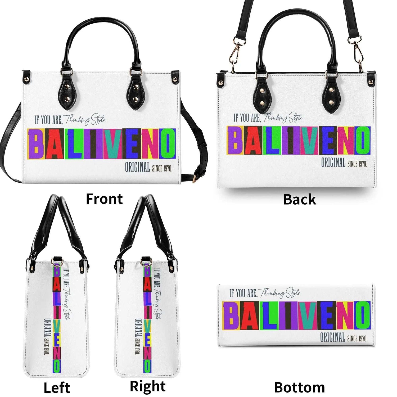 Baliveno New Version-Luxury Women PU Leather HandbagBaliveno New Version-Luxury Women PU Leather HandbagElevate your style with the Baliveno New Version-Luxury Women PU Leather Handbag – the epitome of elegance and functionality.
Crafted from high-quality PU leather, t[Bal]