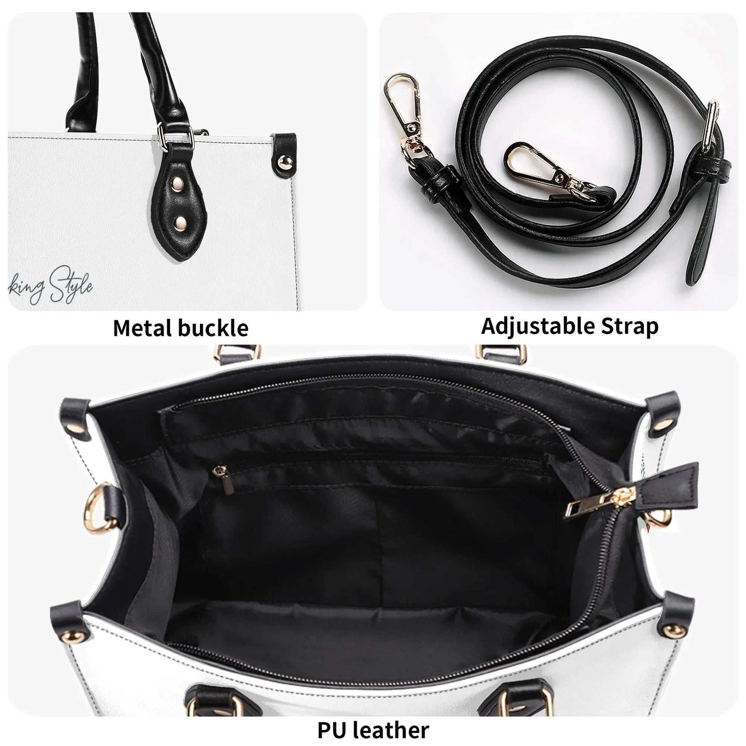 Baliveno New Version-Luxury Women PU Leather HandbagBaliveno New Version-Luxury Women PU Leather HandbagElevate your style with the Baliveno New Version-Luxury Women PU Leather Handbag – the epitome of elegance and functionality.
Crafted from high-quality PU leather, t[Bal]