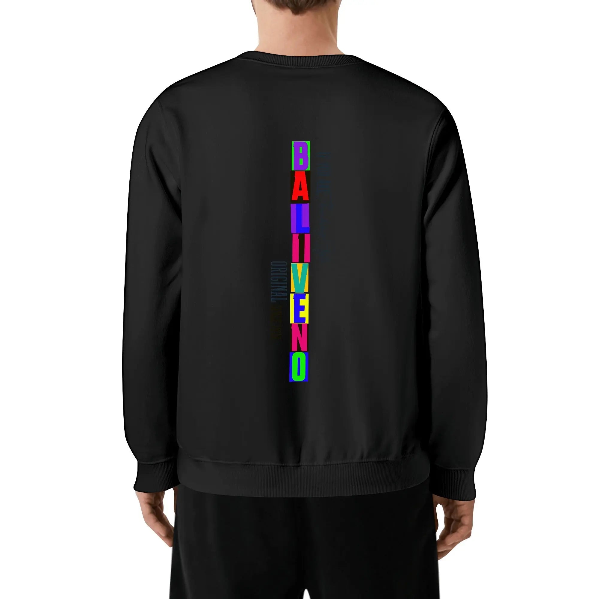 Baliveno Front & Back Printing Unisex Cotton Sweatshirt for all luxury  fashion enthusiast. - BALIVENO