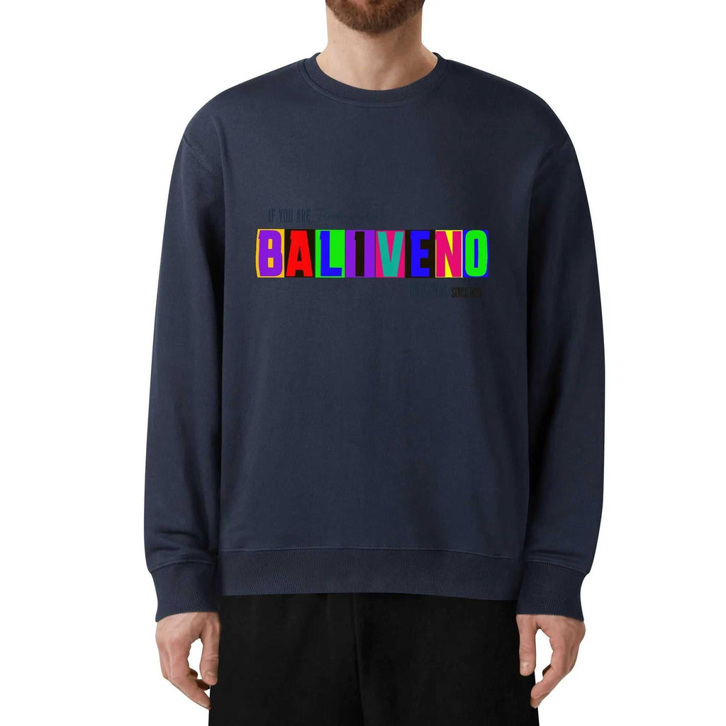 Baliveno Front & Back Printing Unisex Cotton Sweatshirt for all luxury  fashion enthusiast.Baliveno Front & Back Printing Unisex Cotton Sweatshirt for all luxury* Made from soft and comfortable cotton fabric, perfect for both men and women.* Features four vibrant and unique customized printing designs on the front and back.*[Bal]