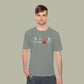 Eat Sleep Basketball Repeat Crew Graphic Tee — Rhythm, Steps & Movement
