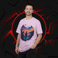 Adventure Landscape T-Shirt — "Know Yourself" Colorblock Back Print