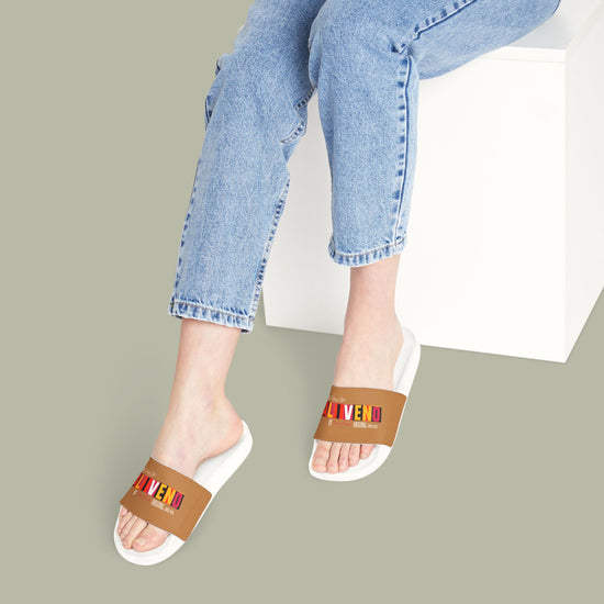 Baliveno Women’s Removable-Strap Slide Sandals — Casual Pool & Beach Footwear