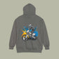 Hoodie — "Chase Dreams, Built" Motorcycle Graphic Pullover