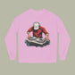 DJ Turntable Sweatshirt — Know Yourself Back-Print Crewneck