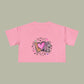 LOVE Heart Graffiti Crop Tee — Cute Love Graphic Top