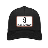 Funny trucker cap with leather patch, stylish black Baliveno cap, perfect gag gift for dad! 🎉🧢