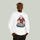 DJ Turntable Sweatshirt — Know Yourself Back-Print Crewneck