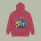 Hoodie — "Chase Dreams, Built" Motorcycle Graphic Pullover