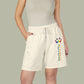 Baliveno Rainbow Fleece Sweat Shorts — Lightweight Garment-Dyed Lounge Shorts