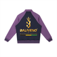 Baliveno Contrast Raglan Sleeve Baseball Jacket