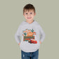 Toddler Hoodie “Let’s Hit the Open Road” Cars Lightning McQueen Pullover