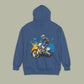 Hoodie — "Chase Dreams, Built" Motorcycle Graphic Pullover