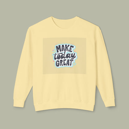 Make Today Great Sweatshirt — Cute Angry Cat "Told Ya It’s Not Meow" Crewneck