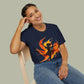 Phoenix Dance T‑Shirt — Fiery Silhouette Graphic Tee