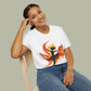 Phoenix Dance T‑Shirt — Fiery Silhouette Graphic Tee