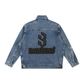 BALIVENO Vintage-Wash Zip-Up Denim Jacket — Studio 06