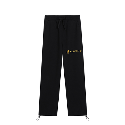 Essential Drawstring Straight-Leg Sweatpants