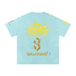 Baliveno Snow Washed Oversized Cotton T Shirt Unisex Comfort Fit