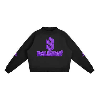 BALIVENO Essential Fleece Mock-Neck Sweatshirt — Studio 29