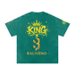 Baliveno Snow Washed Oversized Cotton T Shirt Unisex Comfort Fit