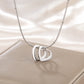 Baliveno Heart-shaped Light Plate Necklace