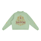 Baliveno Premium Essential Fleece Mock-Neck Crew Sweatshirt