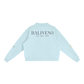 Baliveno Minimalist Essential Fleece Mock-Neck Crew Sweatshirt